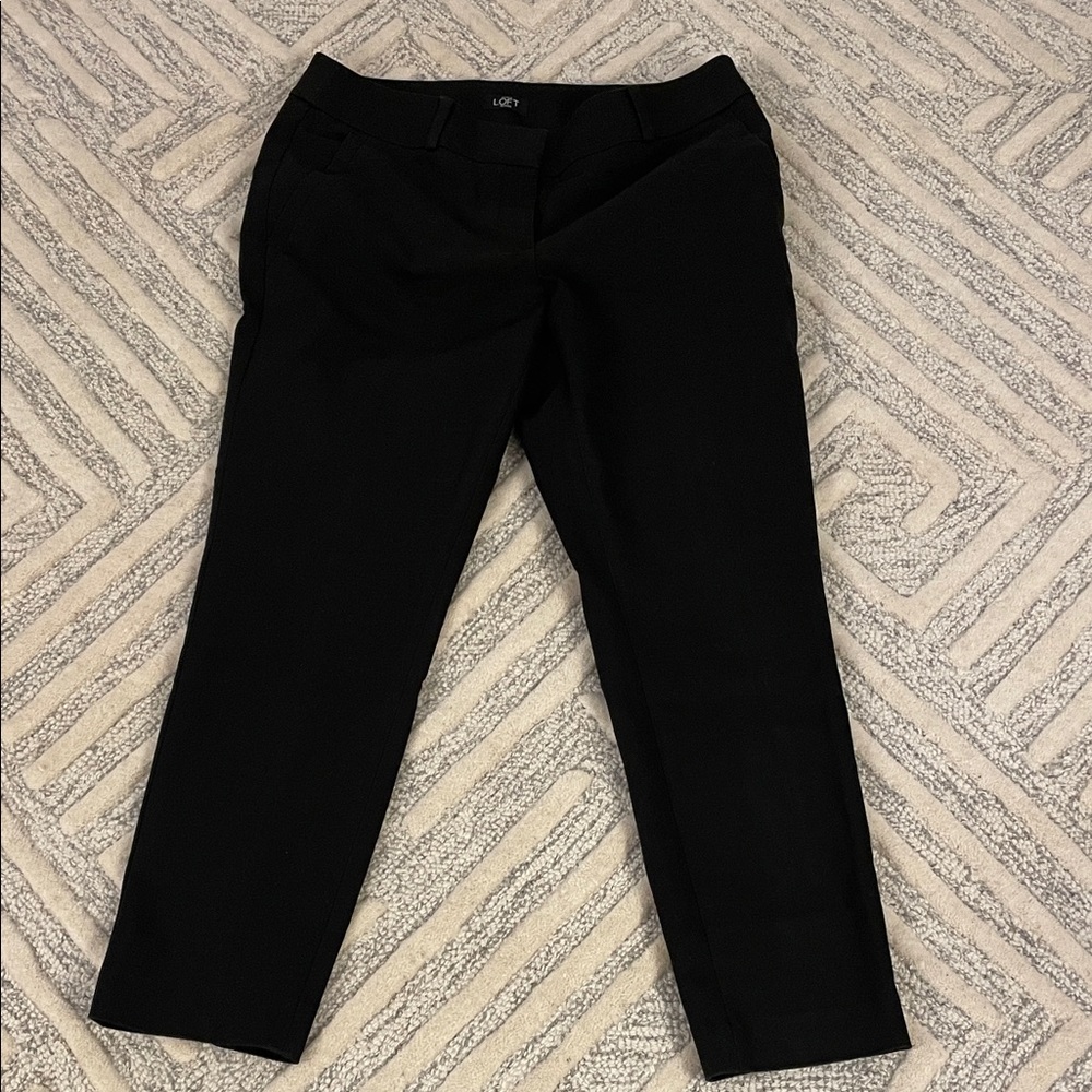 Loft Julie Skinny black trouser